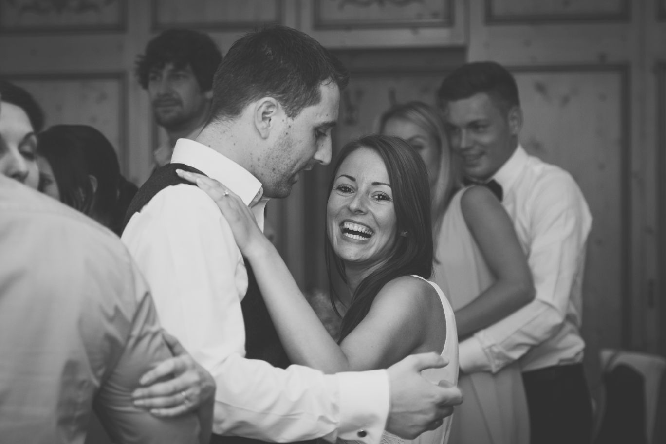 hochzeitsfotos in münchen von hochzeitsparty