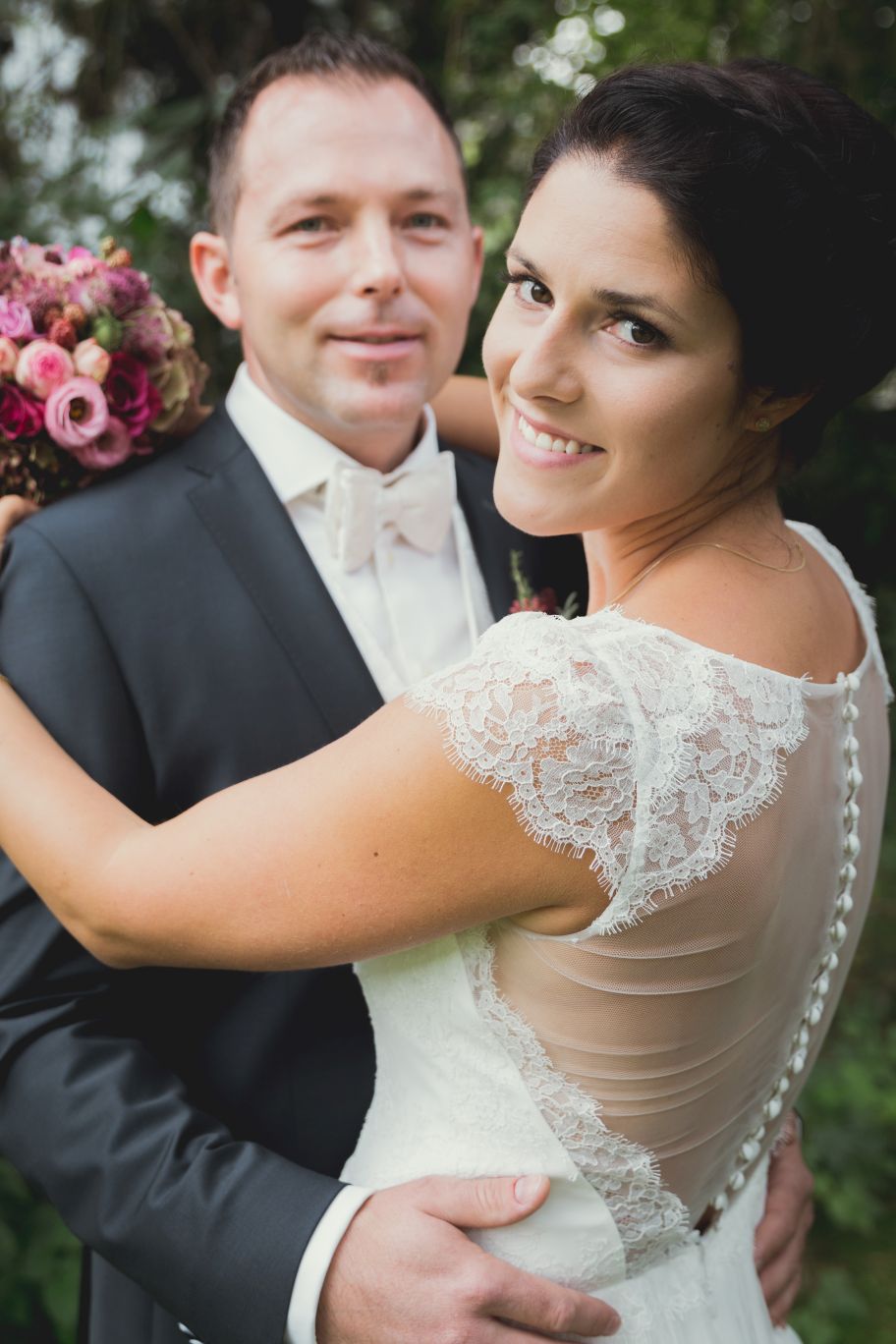 hochzeit in alling bei fürstenfeldbruck mit brautpaar-shooting